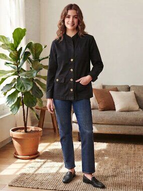 Jeanstar Button Down Top